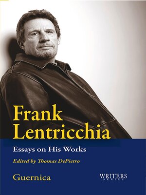 cover image of Frank Lentricchia